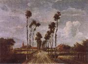 Meindert Hobbema The Avenue at Middlehamis oil painting